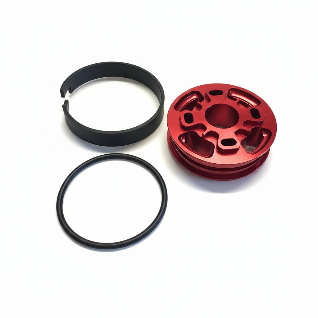 40mm shock service kit - piston band and o-ring